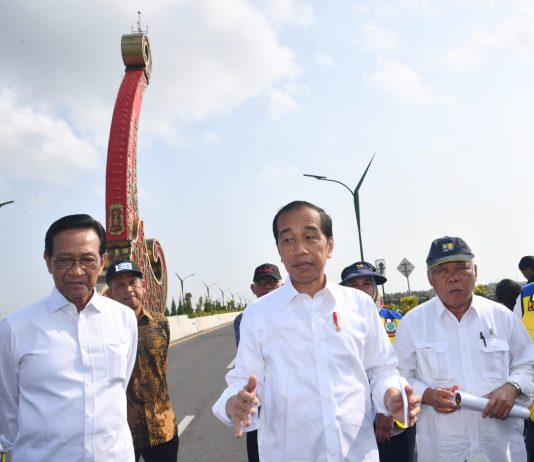 Jokowi Resmikan Jembatan Kretek 2, Masyarakat Senang Jarak Tempuh Semakin Singkat