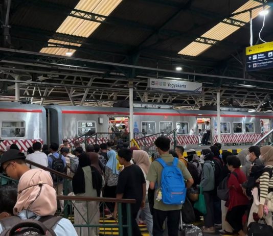 295 Ribu Tiket KA Lebaran Daop 6 Ludes, Okupansi Puncak Arus Balik Tembus 113%