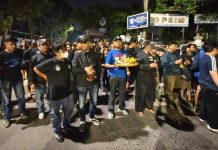 Suporter PSIM Gelar Topo Bisu, Tuntut Penuntasan Kasus Korupsi Stadion Mandala Krida