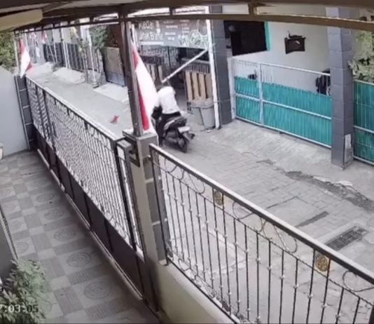 Pelaku Perusakan Palang Kereta di Gamping Diduga Identik dengan Perusak Tiang Bendera di Bantul