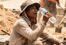 Kemarau Panjang dan Panas Ekstrem, Pekerja Luar Ruang Rentan Heatstroke